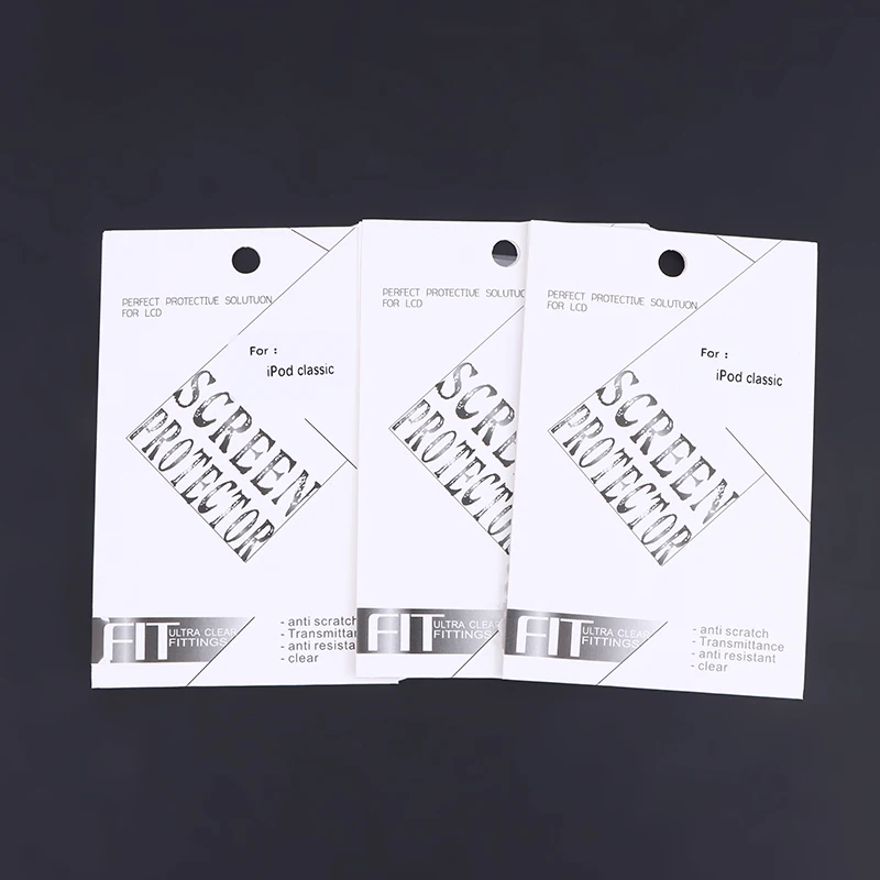 Transparent Protective Film Set for Device Screen, Turntable, and Back Cover