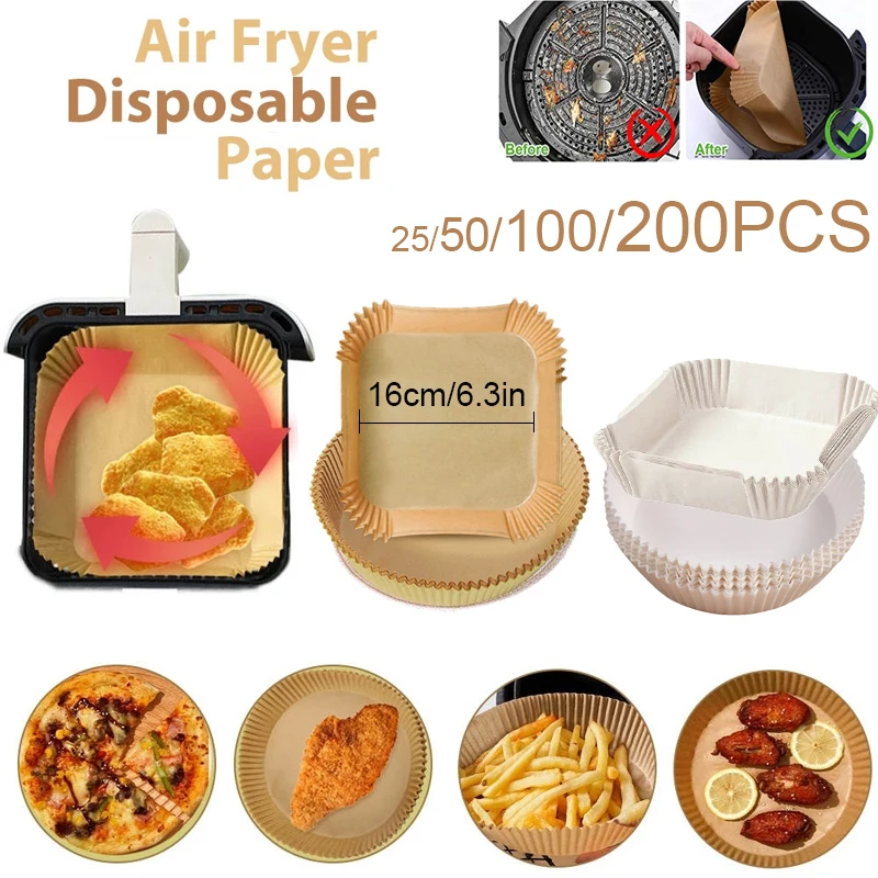 https://ae01.alicdn.com/kf/Sc092e54cd30c486982b855929b75fcd9i/25-50-100-200PCS-Air-Fryer-Paper-Baking-Paper-Utensils-For-Kitchen-Baking-Disposable-Oil-proof.jpg