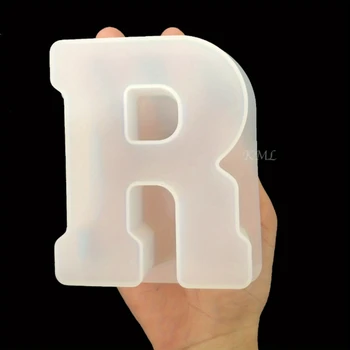26 Pieces Of English Letter Mold Silicone, 10 Digital Silicone Molds, 26 Letter And Number Molds Handmade Letter Resin Casting 1