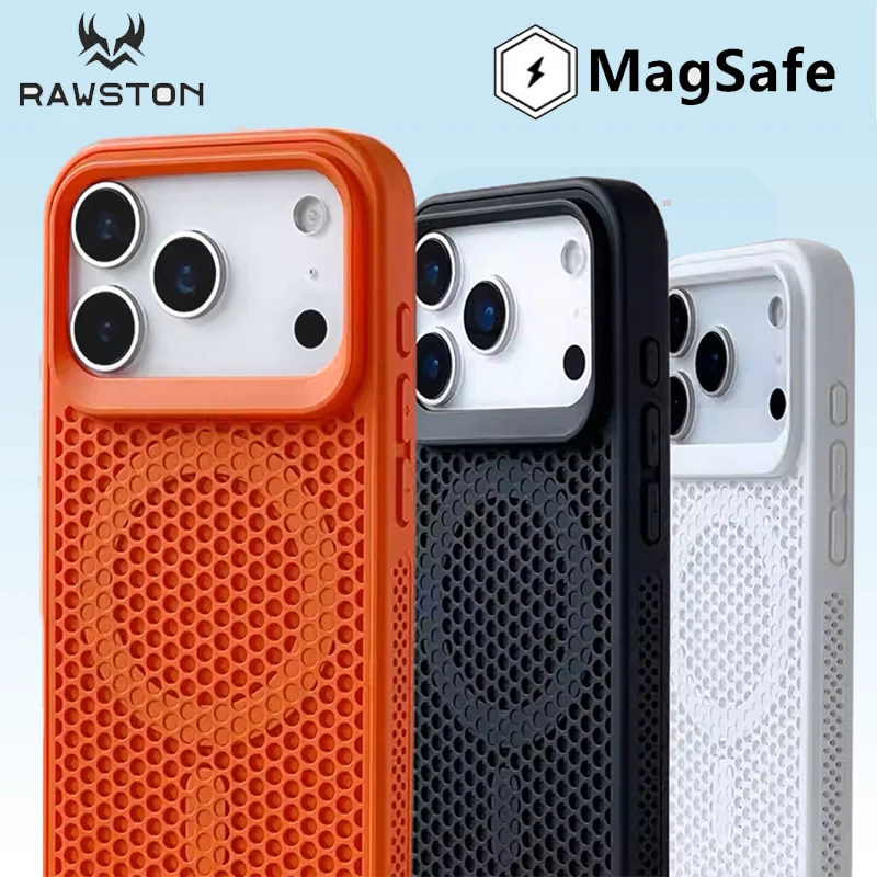 Magnetic Heat Dissipation Honeycomb Cooling Shockproof Case