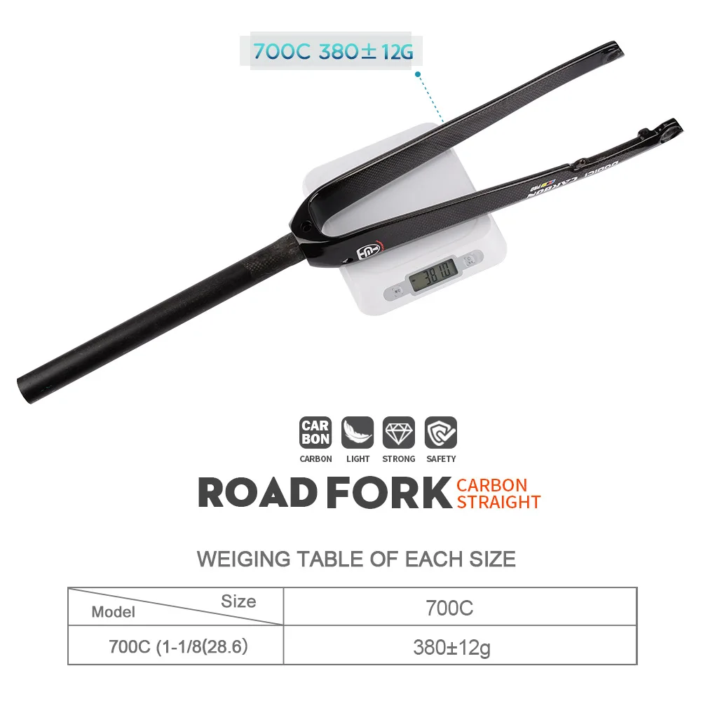 All2016 3K Fourche avant en fibre de carbone, vélo de route All2016 3K Fourche avant en fibre de carbone, vélo de route