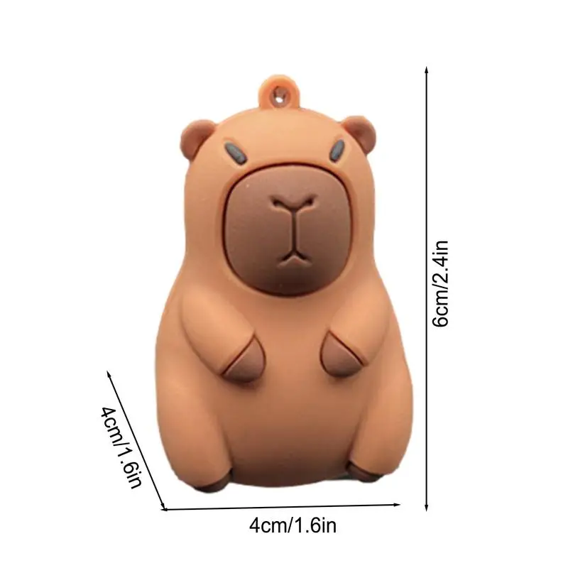 Car Air Freshener Vent Clip Cute Capybara Car Aromatherapy Vent Decoration Refreshing car decorations accessories images - 6