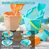 Beach Toys For Kids Castle Sand Bucket Digging Sand Scoop Toy Baby Sandbox Set Sand Play Molde Tools Outdoor Beach Games For Kid 3