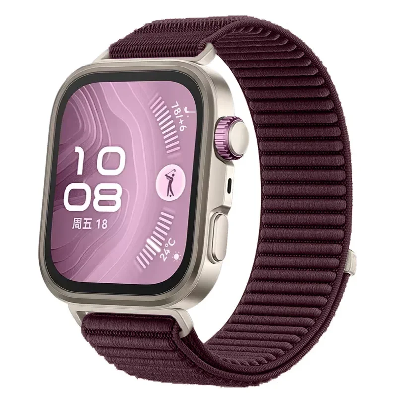 Sports Nylon Braided Loop Strap - Comfortable Bracelet Accessory