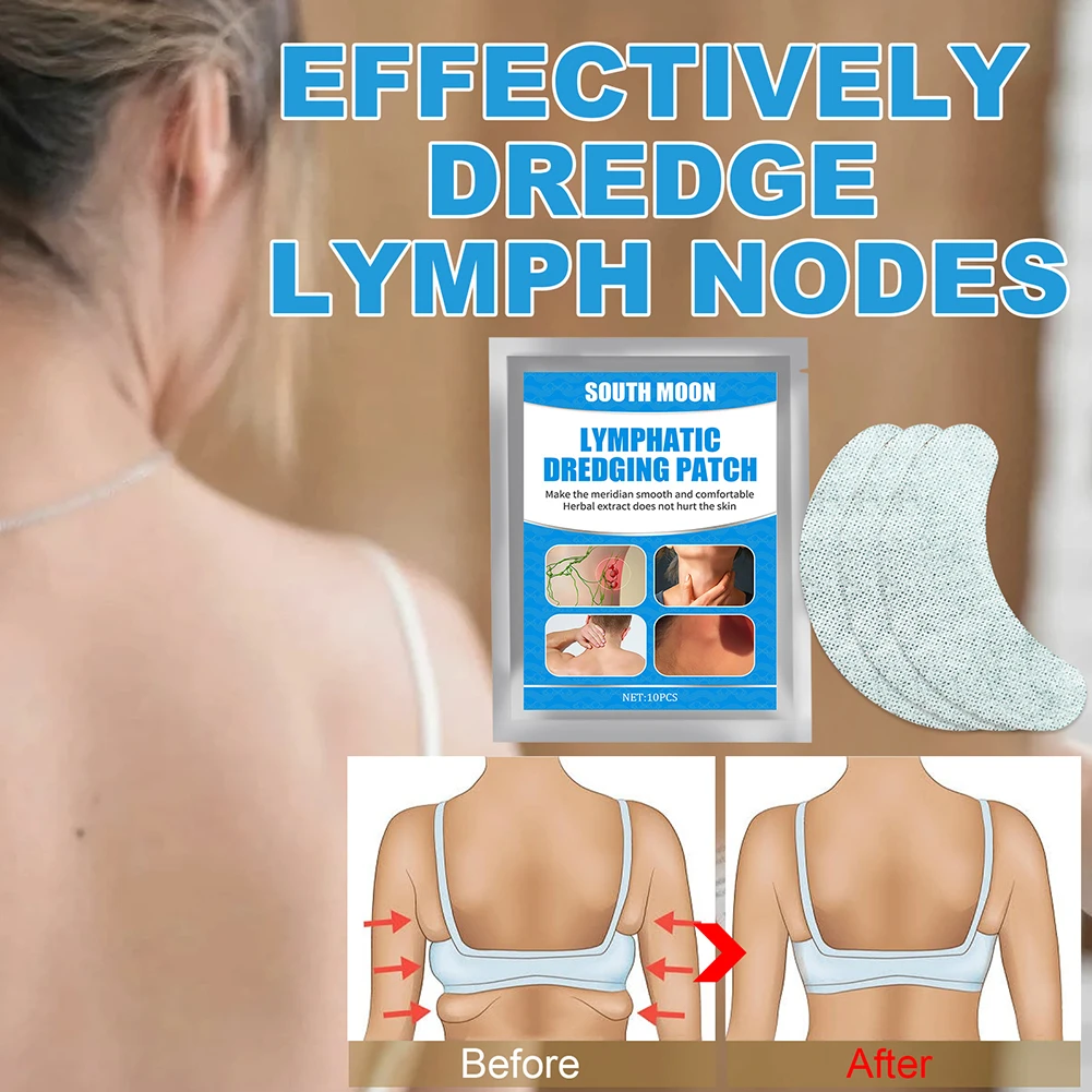 Lymphatic Drainage Detox Patch Effective Antiswelling Plaster Breast