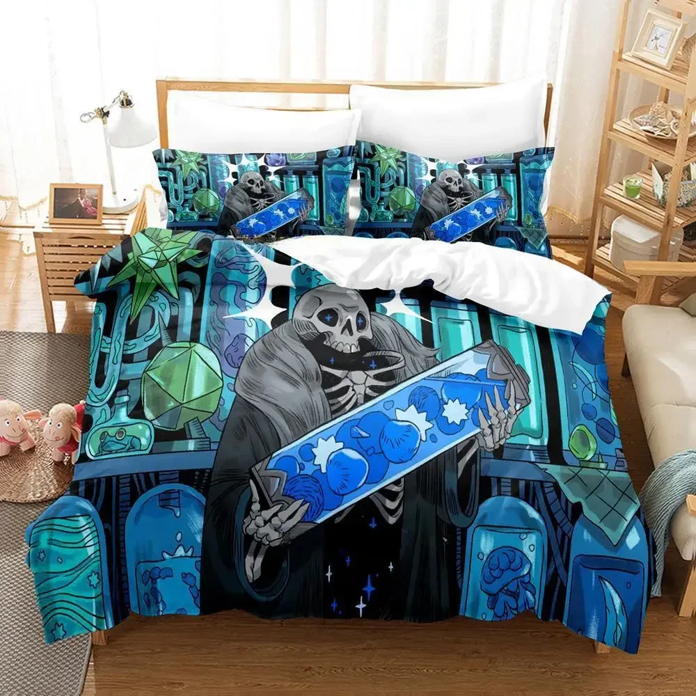 Loop Hero Bedding Set Single Twin Full Queen King Size Bed Set Adult Kid Bedroom Duvet Cover Sets 3D Print Anime Bed Sheet Set