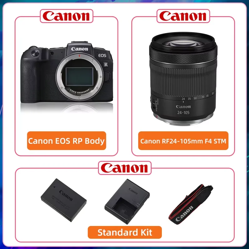 كاميرا كانون EOS RP احترافية 4K