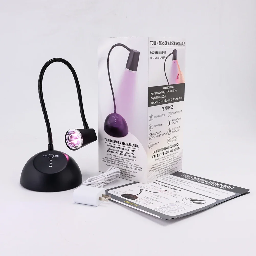 New Arrival Professional  Cordless  LED Nail Lamp Portable UV LED Light Dryer Salon for Manicure for Home Use 5
