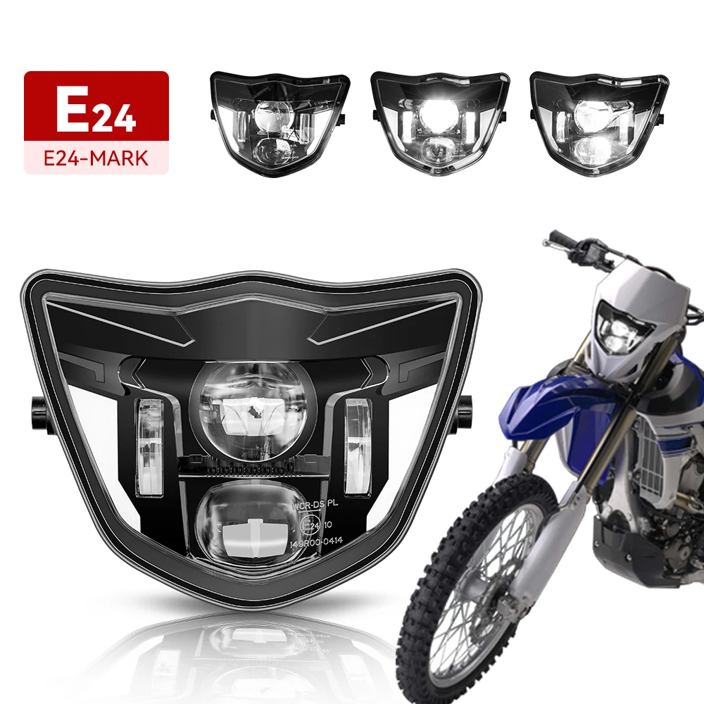 

Аксессуары для мотоцикла Enduro, фитиль для светодиодной тюнинга мотоцикла для Yamaha WRF 250 400 426 450 TTR WR XT MX 2013-2023 Dirtbike