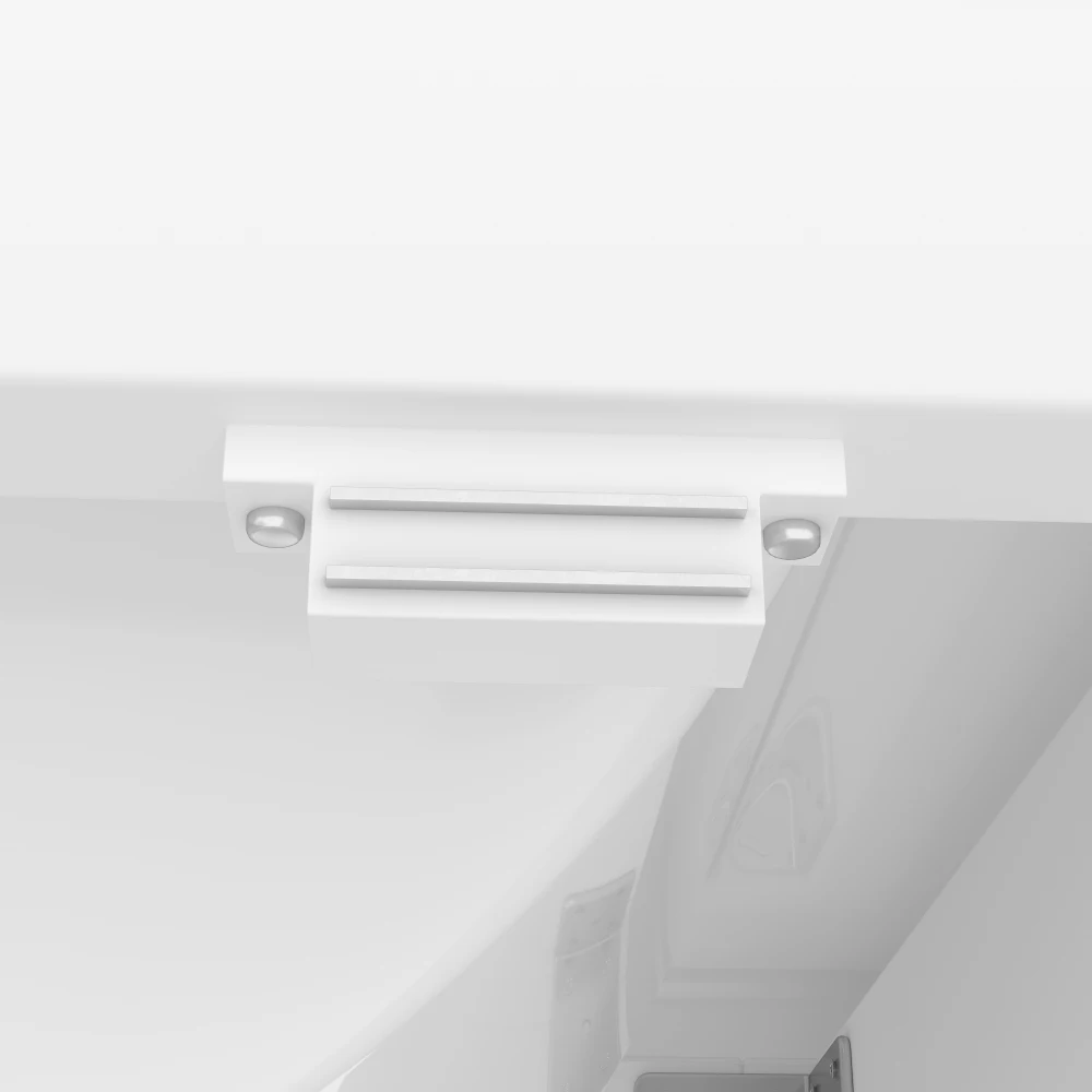 51 x 46 x 85 cm Stand-Badezimmerschrank mit Waschbecken, geräuschlose Schublade mit großem Fassungsvermögen, verstellbarem Regal, Keramikwaschbecken – Detail 17