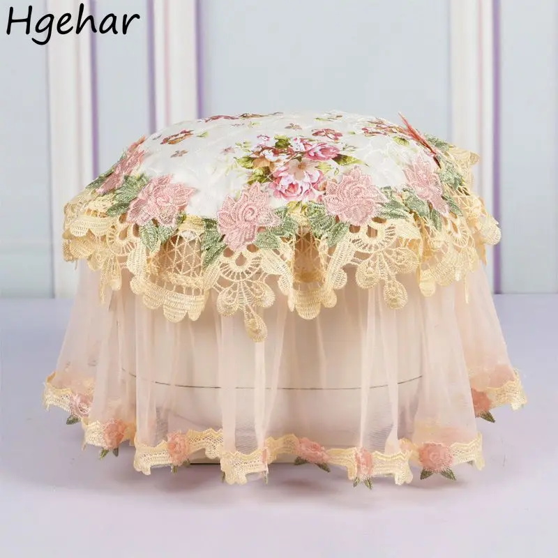 Floral Lace Dust-proof Covers Oil-proof Kitchen All-purpose Rice Cooker Water Dispenser Antifouling Protector Pastoral Cover