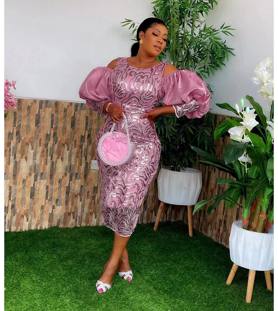 Chidinma Bob Sleeve Short Dress