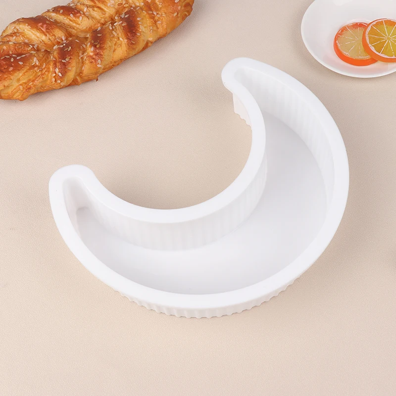 1pc Moon Shape Silicone Cake Mold Eid Mubarak Ramadan Dessert Mousse Biscuit Bread Mould For Kitchen Baking