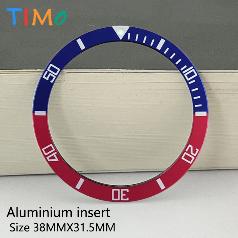 Premium 38x31.5mm Aluminum Bezel Insert