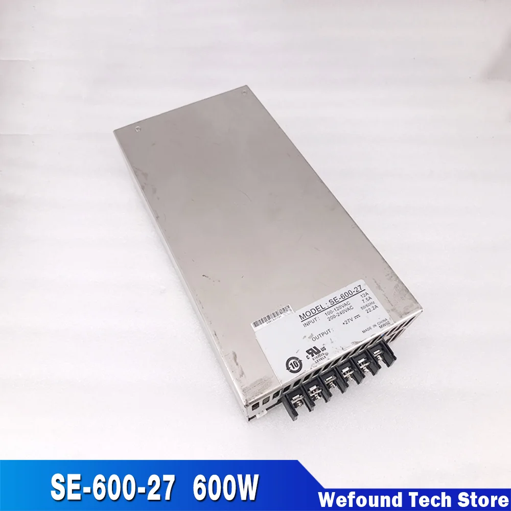 

For MW Switching Power Supply High Quality Fully Tested Fast Ship SE-600-27 27V 22.2A 600W