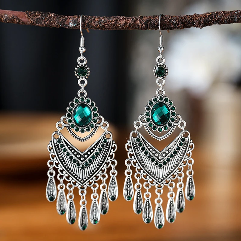 orecchini donna,boho Orecchini pendenti con quarzo