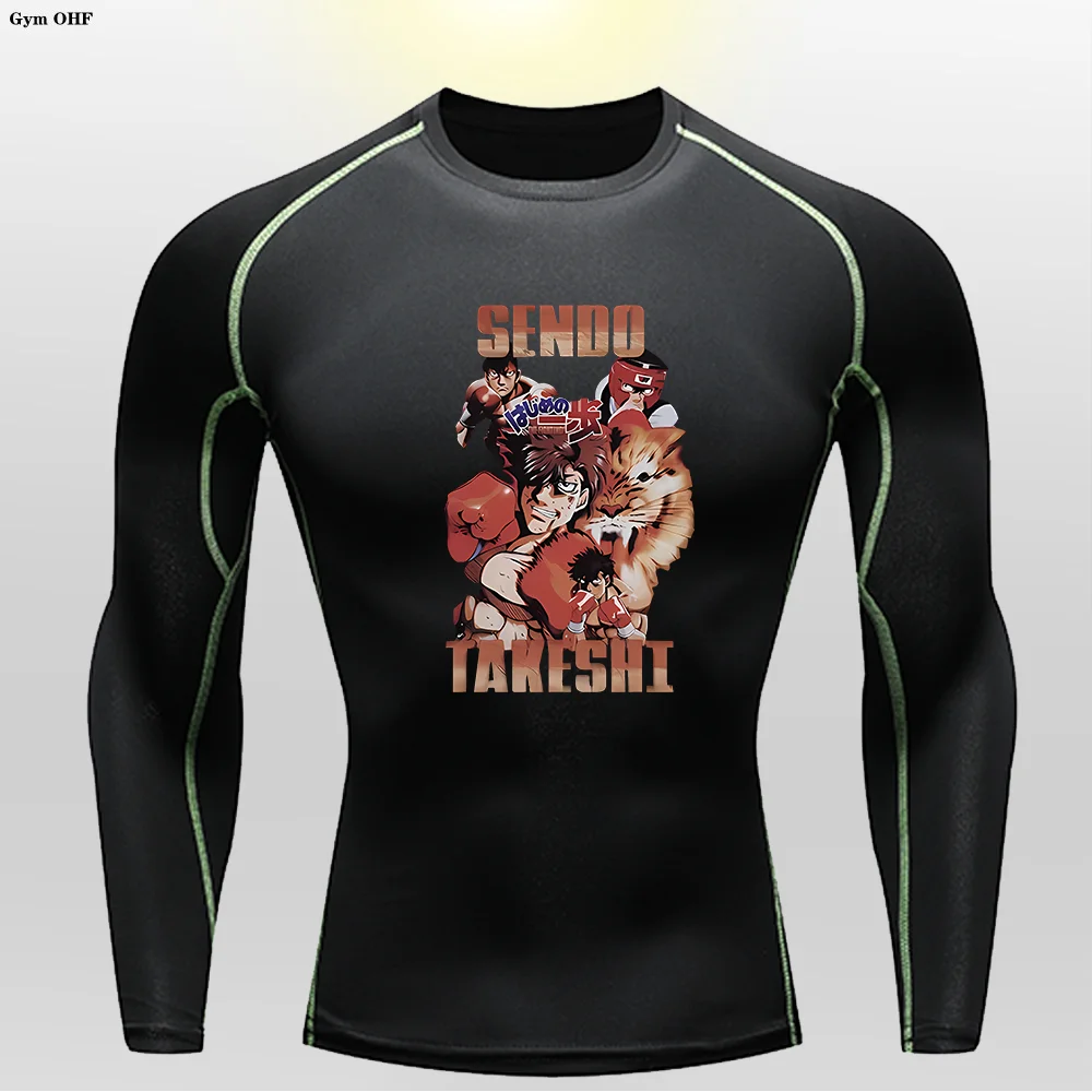 Children's Anime Printed High Elastic Compression T-shirt Heat Dissipation Sports Running Basketball Milk Silk Fashion GYM
