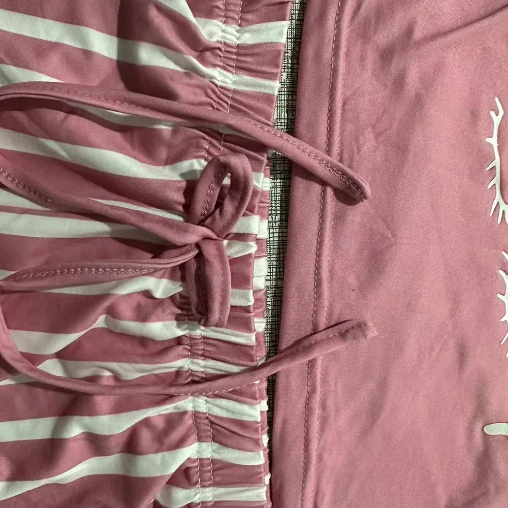 Striped Tank Top Shorts Pajamas Sets for Women Summer Sleepwear Pyjamas Set Camisole and Shorts Ladies Cute Nightwear Loungewear