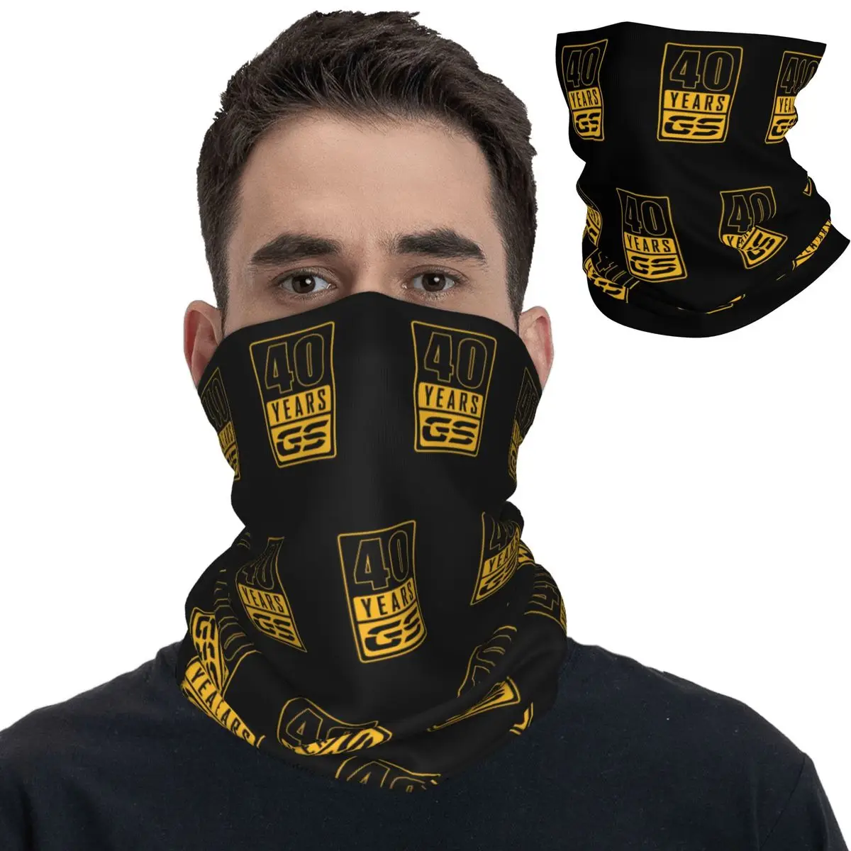 

GS 40 Years Motorcycle R1200 Bandana Neck Cover Printed Balaclavas Mask Scarf Multi-use Headband for Men Women Adult All Season