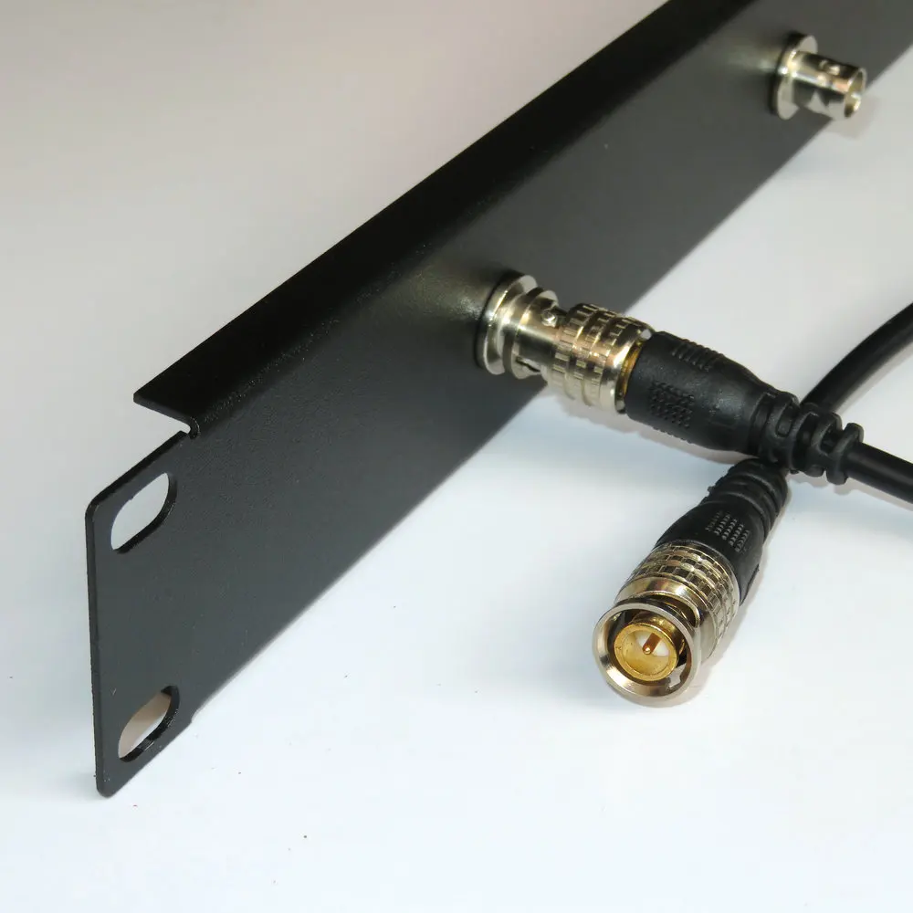 Antenna rack kit Front Mount Antenna Rack Kit GOLD BNC Fits Shure Wireless 4 20" Cables FMP420