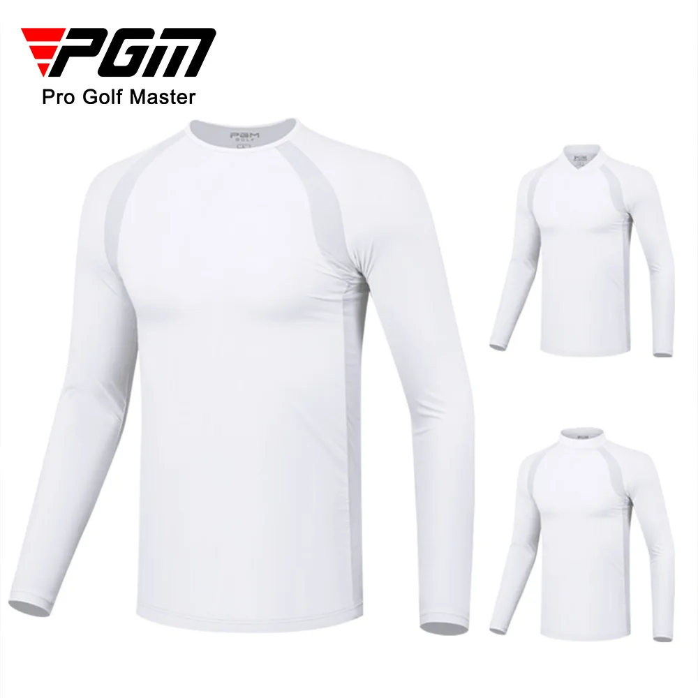 PGM-Men-s-Golf-Shirt-Sun-Protection-Underwear-Long-Sleeve-Cooling-Ice ...