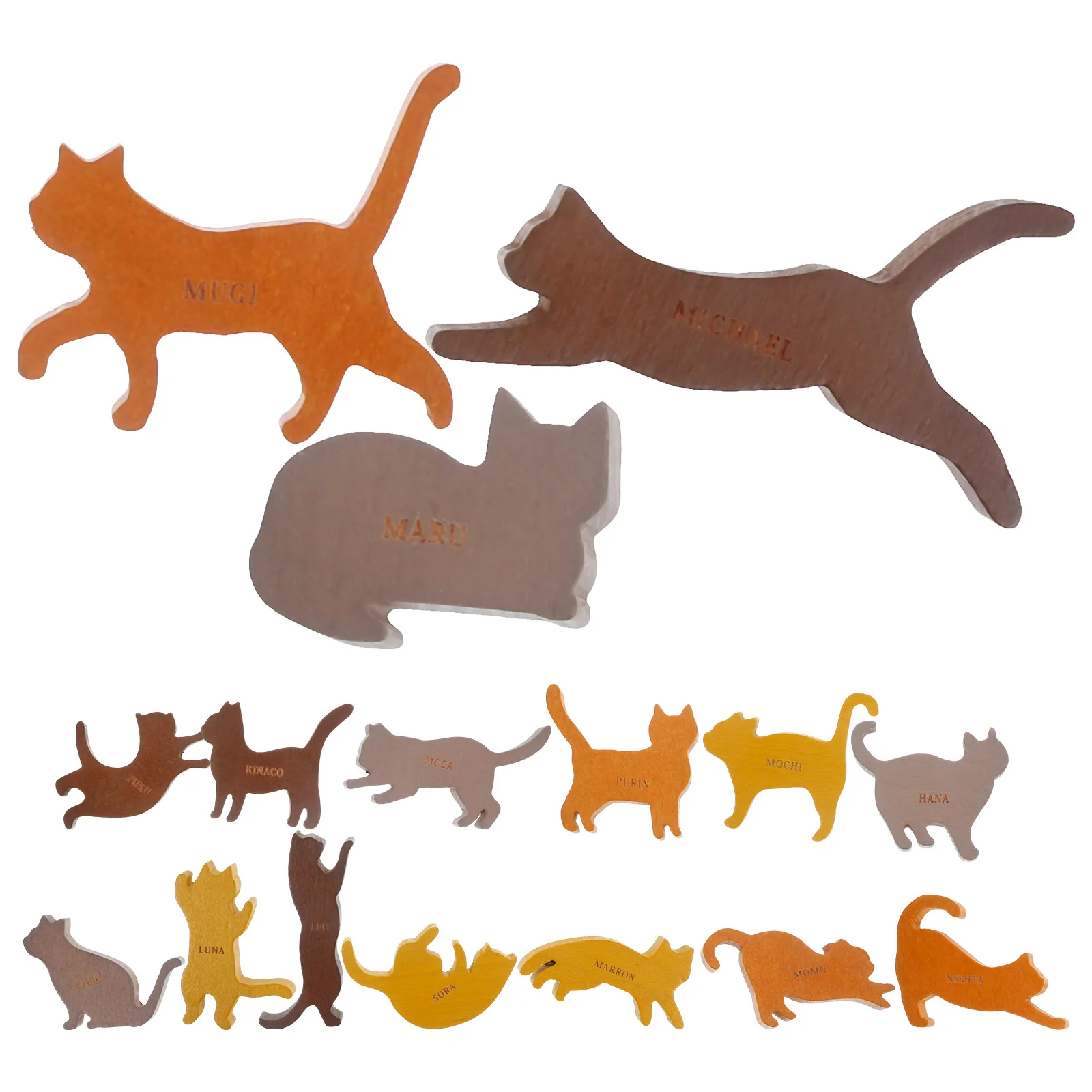 

Wooden Animals Stacking Blocks Cat Building Balance Game Toys Educational Balancing Activity Toy Animal Stacker Montessori