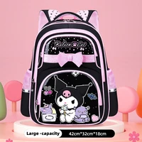 Large Capacity & Durable Kuromi School Bag, Cinnamoroll Girls Anime Backpack, Multiple Pockets, Travel Outdoor Casual Bag 5
