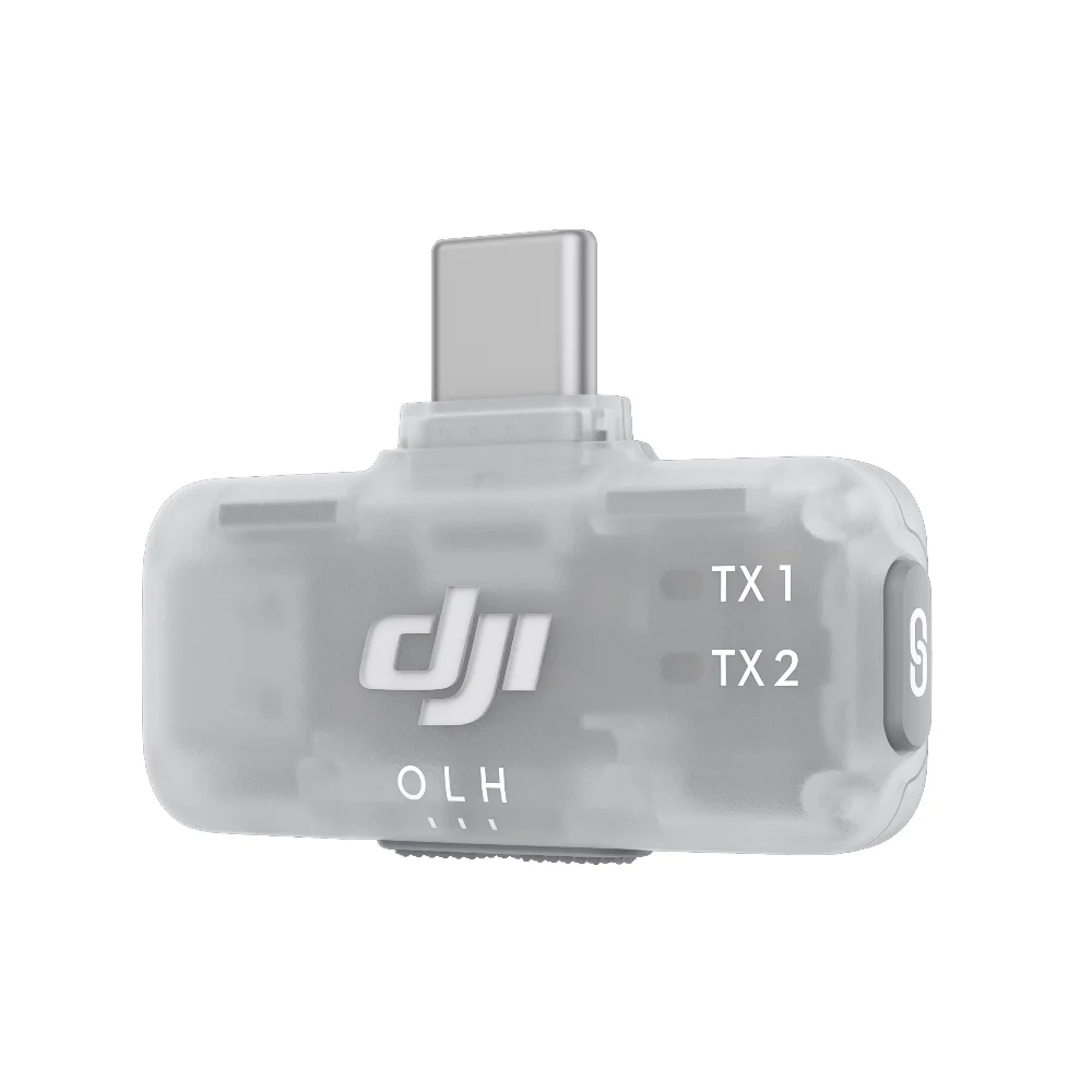 DJI Mic series mobile phone receiver is compatible with Mic 2, Mic 3 and Mic Mini transmitters DJI original