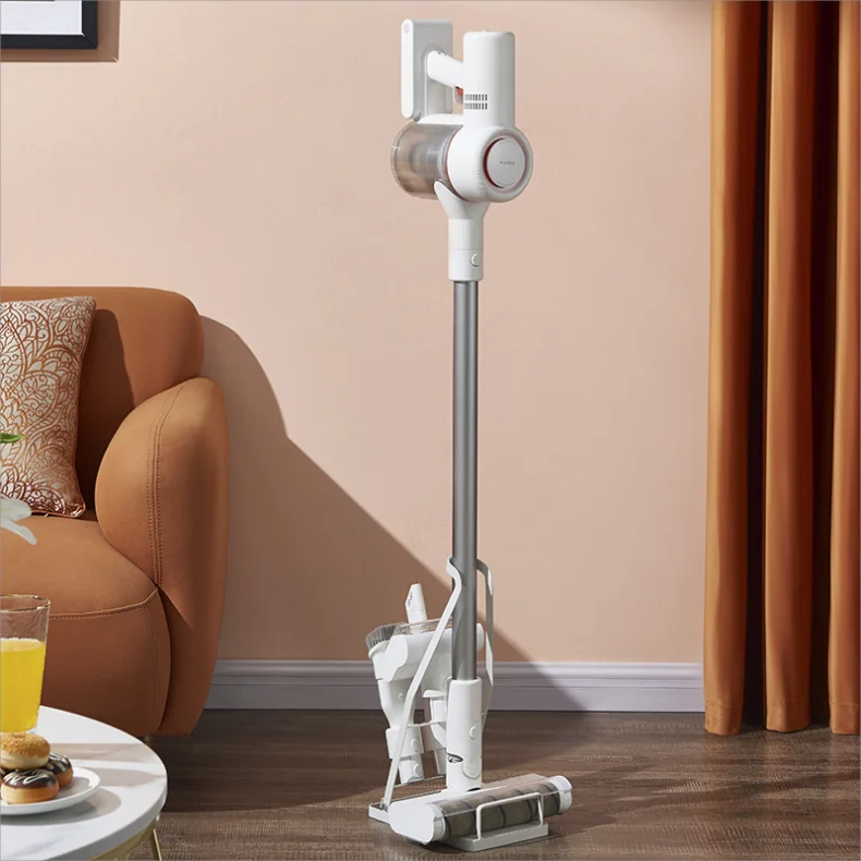 Universal Model Vacuum Cleaner Rack Set Of Dust Collector Metal Storage Shelves For Household Simple Style Vertical Holder_voghion.com