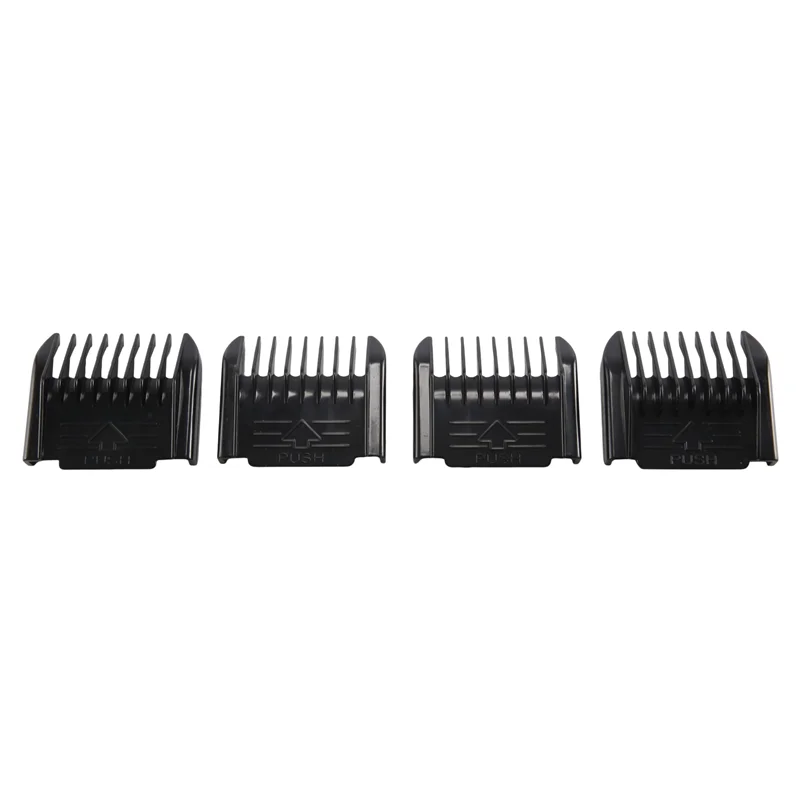 Electric Clipper Accessories,4Pcs Cut Clipper Limit Comb Guide Attachment Size Barber Replacement(1mm,1mm,2mm,3mm) 3