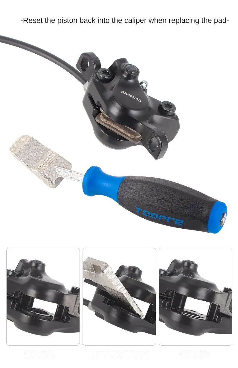 Description Picture 6 of itemBicycle Hydraulic Disc Brake Piston Push Rod Bicycle Repair Bike Shop Tools Hydraulic Disc Brake Caliper Adjustment Tool