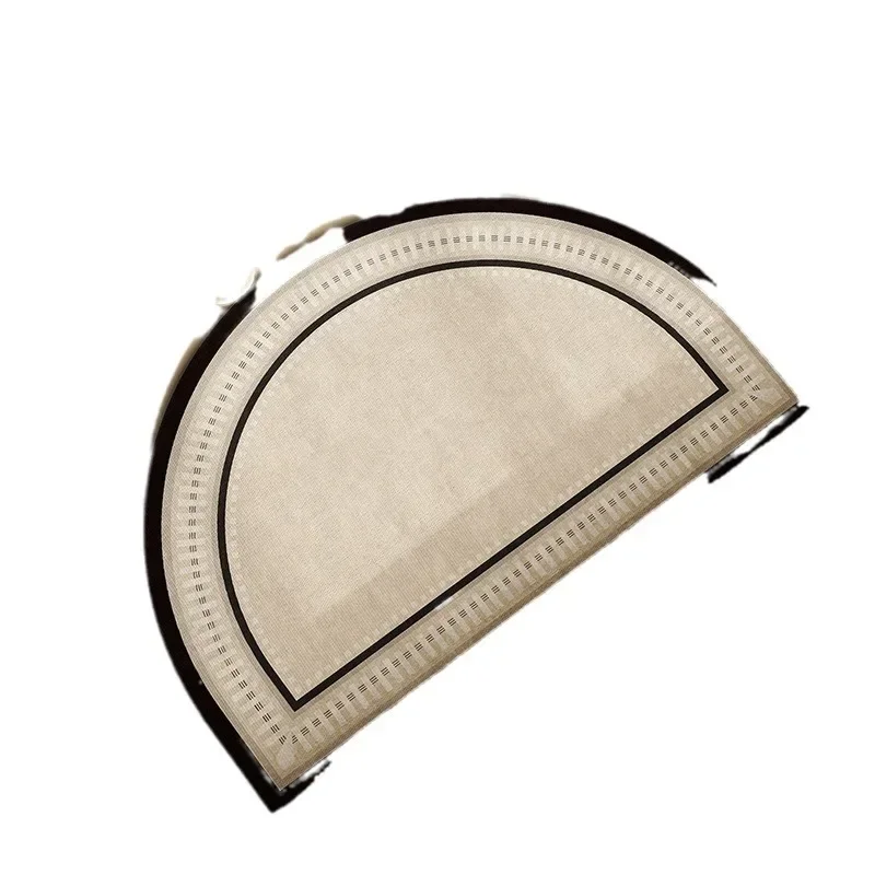 French Shaped Cloud Carpet, Bathroom Floor Mat, Bathroom Soft Cushion, Technology Cloth Absorbent Foot Mat, Toilet Door Mat