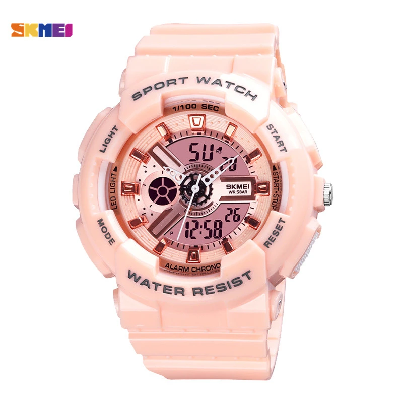 SKMEI 1689 Military Children Electronic Wristwatch Stopwatch Date Alarm  Kids Sport Watches 50m Waterproof Clock For Boys Girls|Children's Watches|  - AliExpress