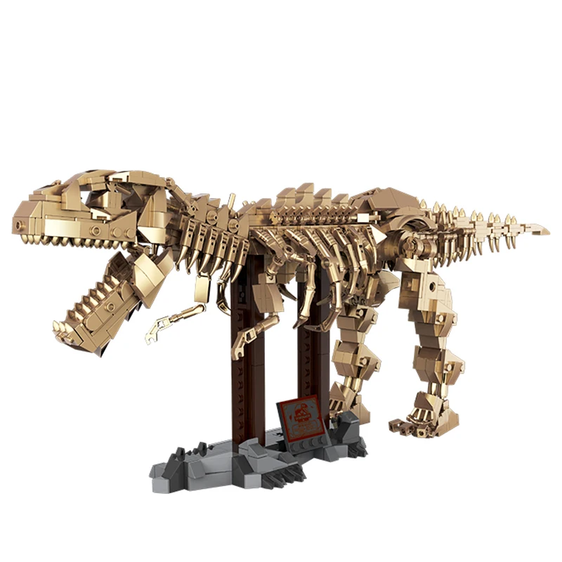 Tyrannosaurus Model Building Bricks Gift