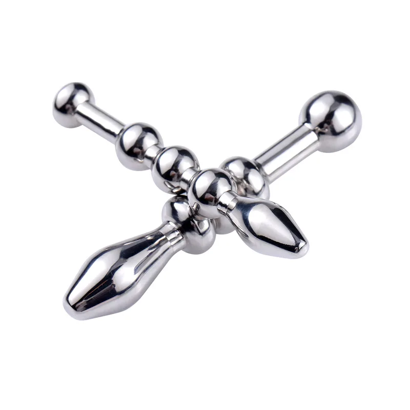 Metal Urethral Catheter Male Urethral Dilator Penis Plug Horse Eye Stimulation Sounding Masturbator Sex Toys for Men DB-101 urethral dilator silicone urethral dilator