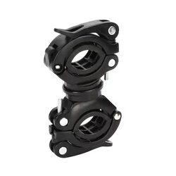 Motorcycle LED Headlight with 360° Rotating Quick - Release Mount (Black)