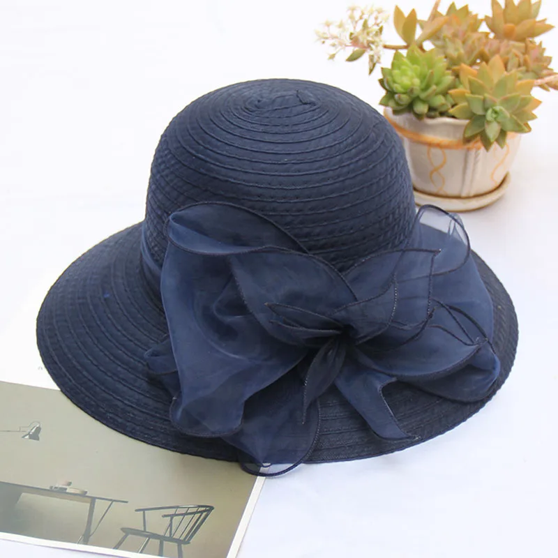 2023High quality flower Bucket Hat For women New breathable basin