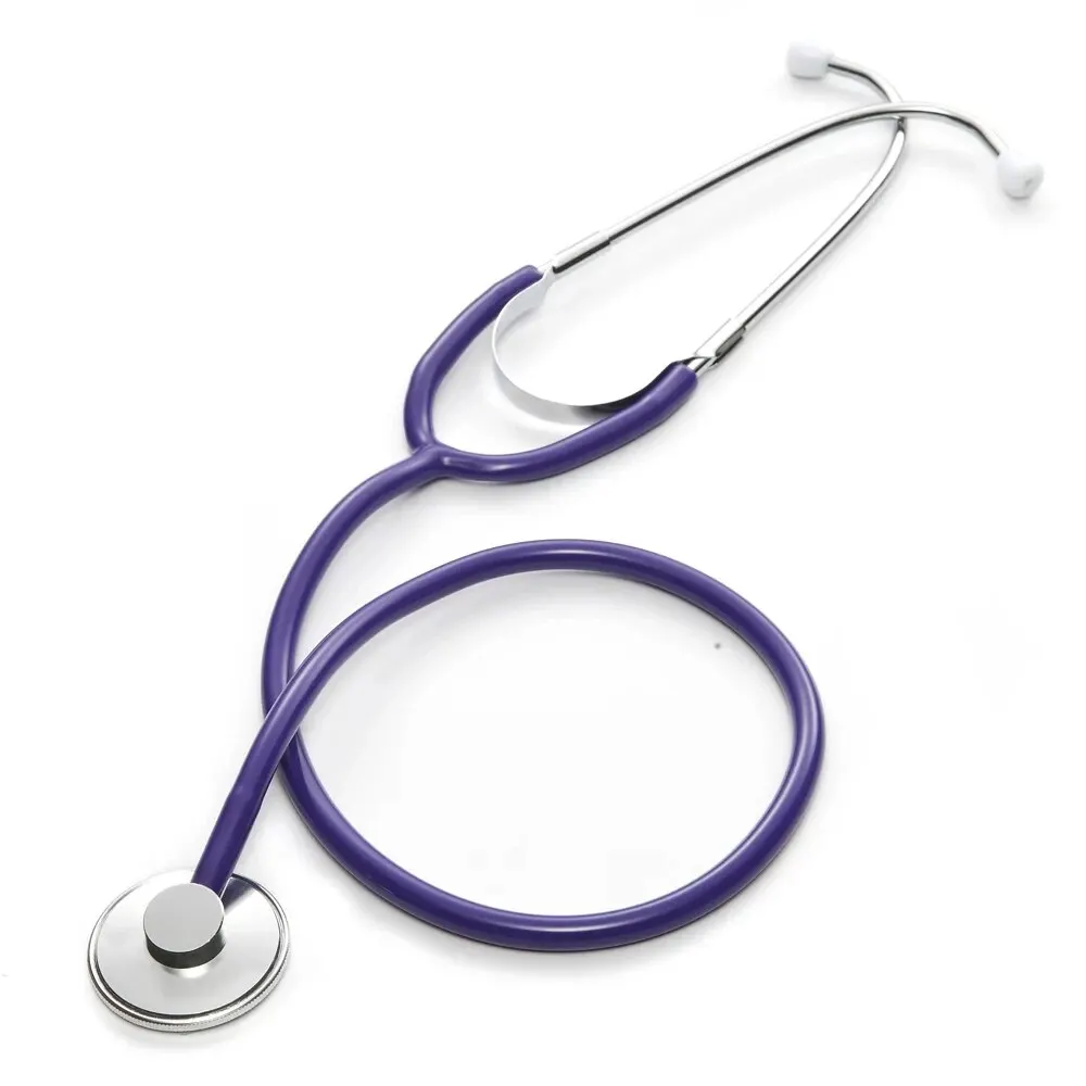 Household Portable Single Head Stethoscope Learning Equipment Medical Student Vet Nurse Device