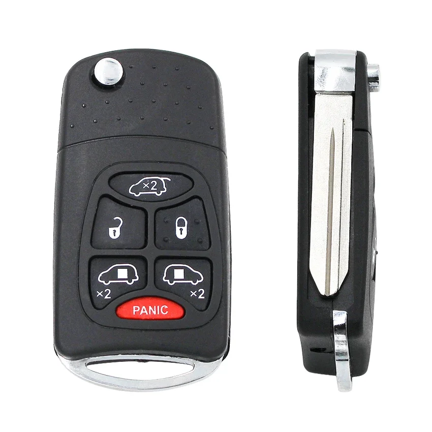 Modified Remote Key Shell Case Fob For Chrysler 300 300C Aspen Dodge Magnum Dakota Durango RAM Charger Jeep CY22 2/3/4/6 Buttons