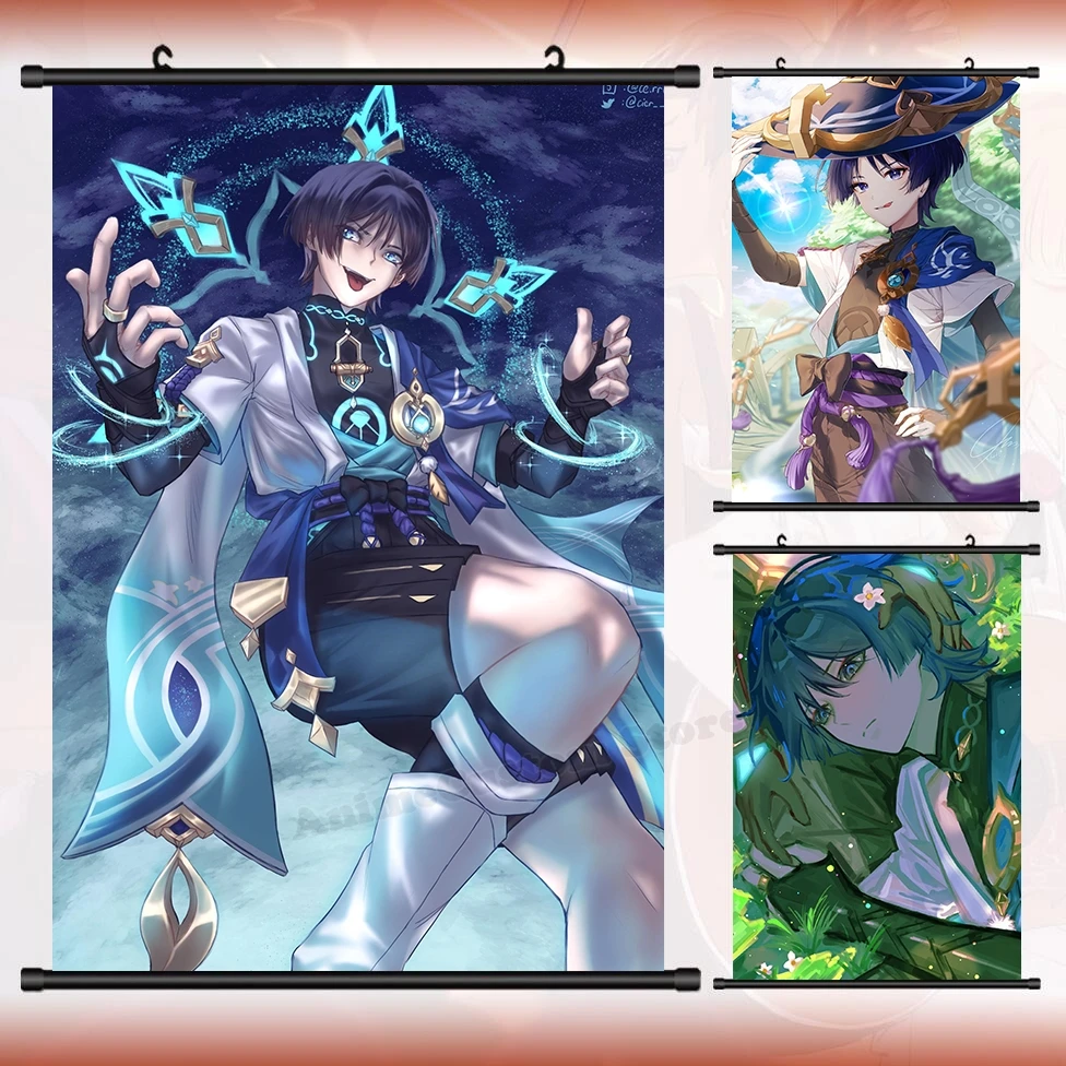 

Аниме «Путешественник», косплей, HD настенный свиток, рулонная картина постер, подвесная картина, постер, домашний декор, художественный подарок