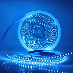 Flexible LED Light Strip with Adhesive Tape - IP55, No Power Required, Enhanced Home Lighting - 10m (Ice Blue)