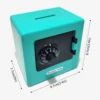 Mini Bank Money Box Retro Atm Rotating Password Cash Coins Saving Box Bank Safe Box Automatic Deposit Banknote Desktop Ornaments 3