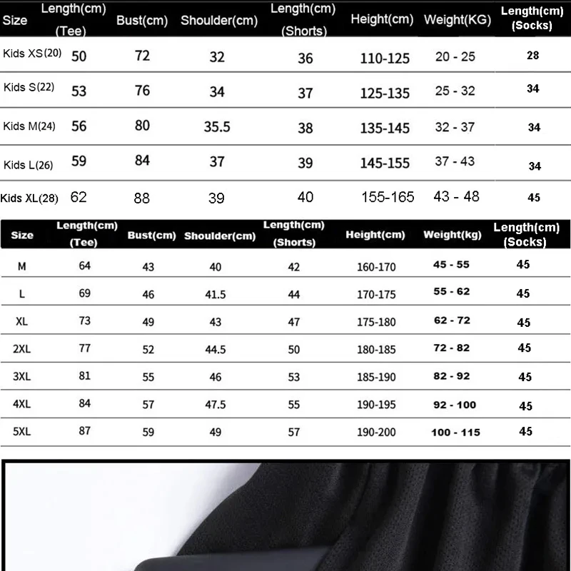 Adult Children Football Jerseys Men Boys Girls Student Soccer Sets Short Sports Kid Uniforms Fitness Socks Tracksuit Suits 02 sports uniform sets
