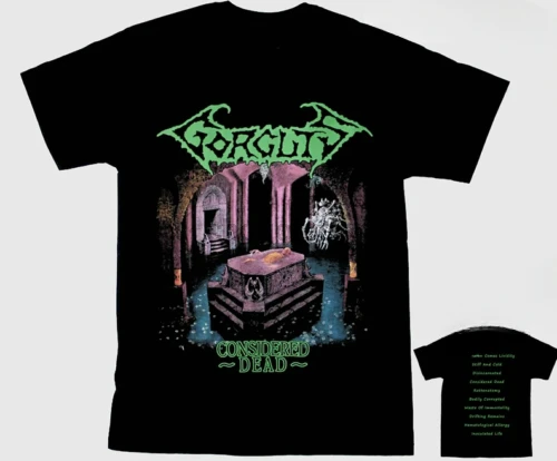 Поступление, модная Тяжелая Горячая Распродажа, Винтажная летняя уличная Футболка с принтом G, двухсторонняя рубашка с принтом gortripe Dead