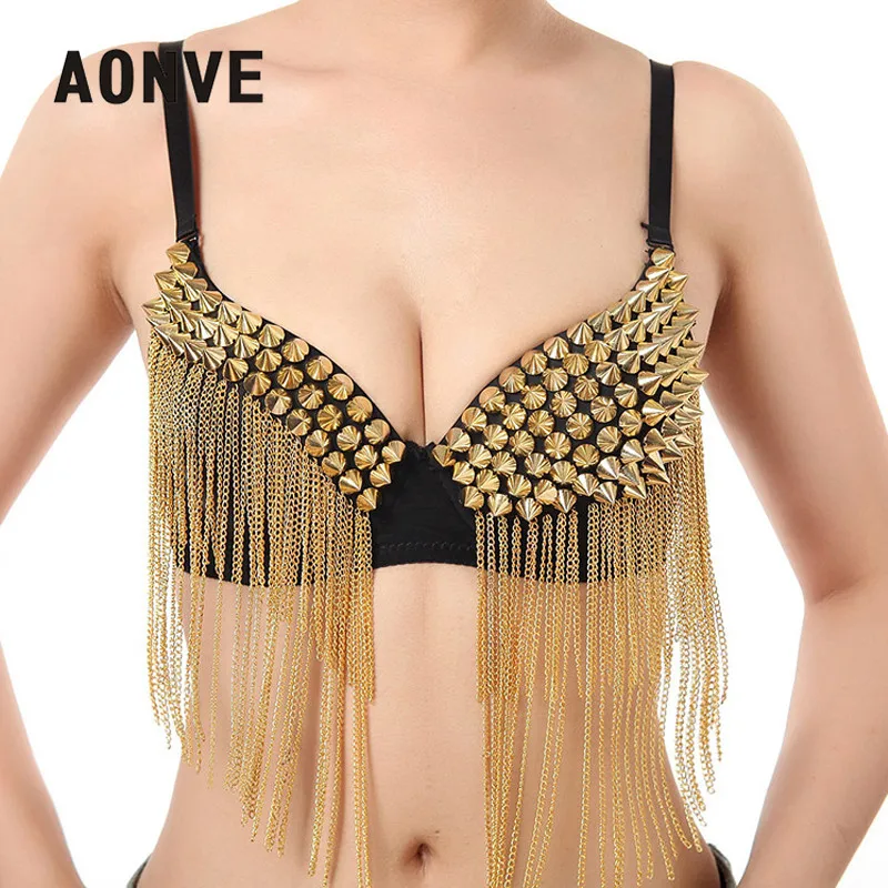 Sequined Cover Top, Gold Bralet Women, Rhinestone Cover