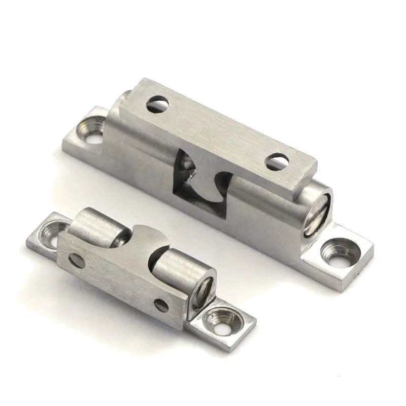 Cabinet Door Stop 304 Stainless steel Touch beads Ball buckle Industrial cabinet door Stopper no rust outdoor strong and sturdy Furniture Hardware