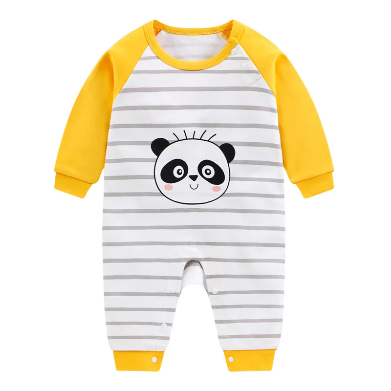 

ZWY2097 Baby Boys Rompers Winter 2023 New Long Sleeve Cotton baby custome Girls Jumpsuit O-Necks Kids Clothes boy Outfits sets