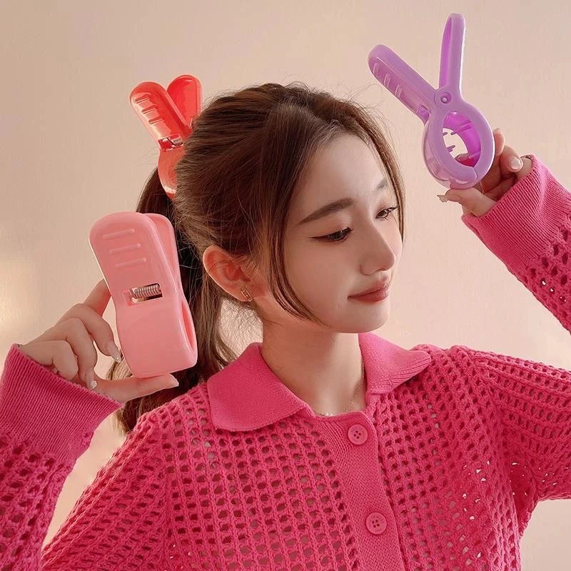 Arrietty Cosplay Shark Hair Clip Ponytail Hairpin Hair Claw Headwear Anime Accessories for Adult Kid