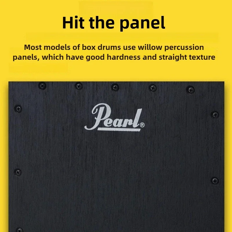 Pearl Drum Dance Accompaniment Cajon Yoga Meditation Professional Performance Cajon Sound Therapy Healing Percussion Instruments