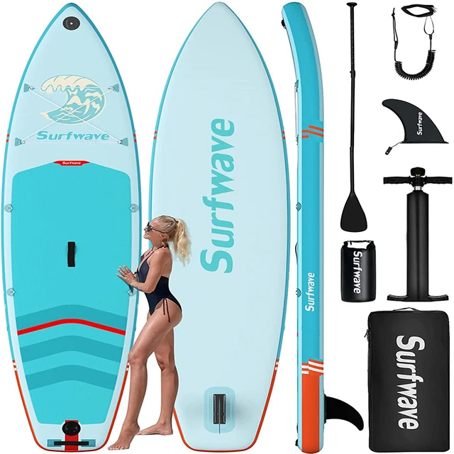 Stand Up Paddle Board W/Kamera Montieren 10'8'' × 33 ''× 6'' Extra